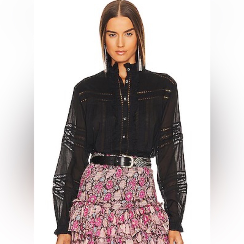 ISABEL MARANT ETOILE
Metina High Neck Blouse